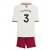 Arsenal Cristhian Mosquera #3 Tredjedraktsett Barn 2025-26 Kortermet (+ Korte bukser)